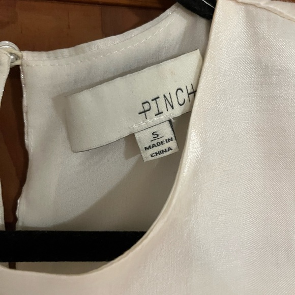 CUTE boutique dress with sheen never worn! NWOT - Picture 2 of 2